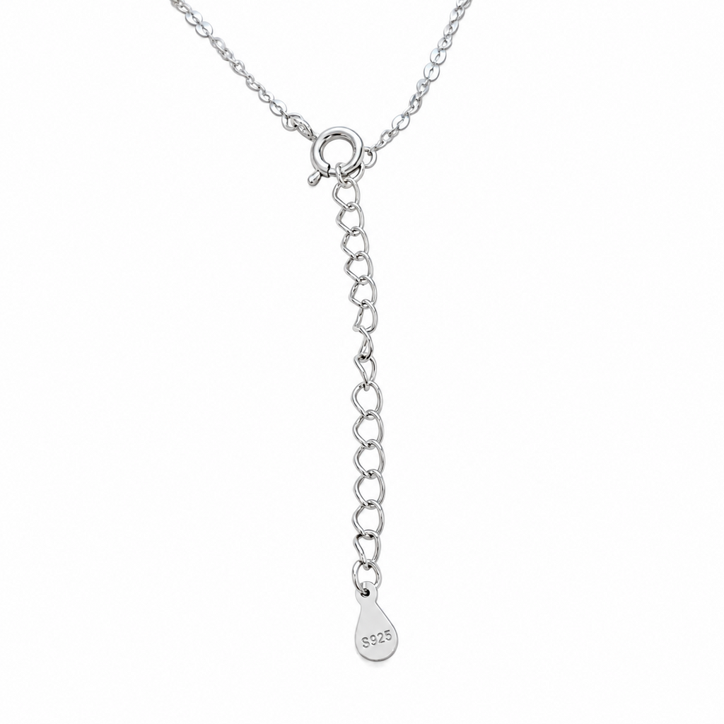 SilverBloom 925 Marquise-Cut Cubic Zirconia Wing Necklace & Earrings Set