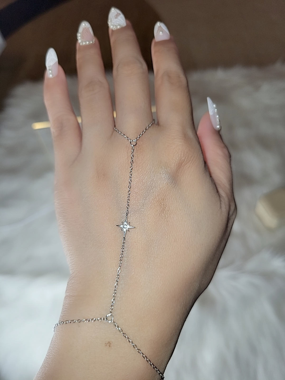 SilverBloom 925 CZ Sterling Silver Ring Bracelet – Gold or Silver
